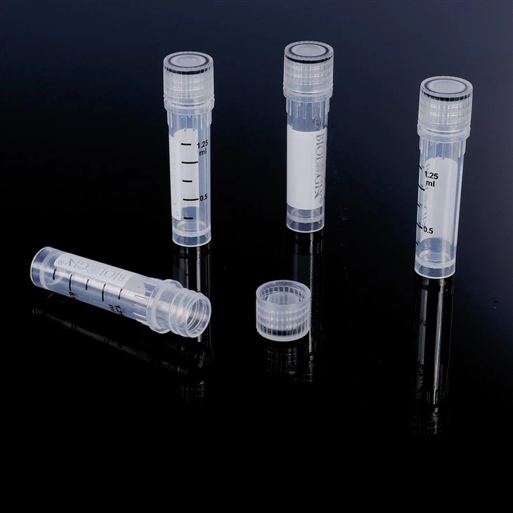 Cryo Vial 2ml Plastic Disposable Freezing Freeze Cryo Cryogenic Vials