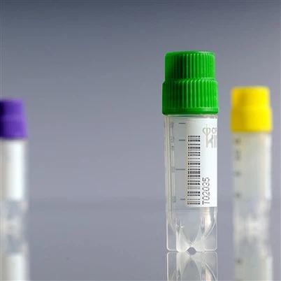 2 мл стерильный самостоятельный криогенный флакон с внешней резьбой
