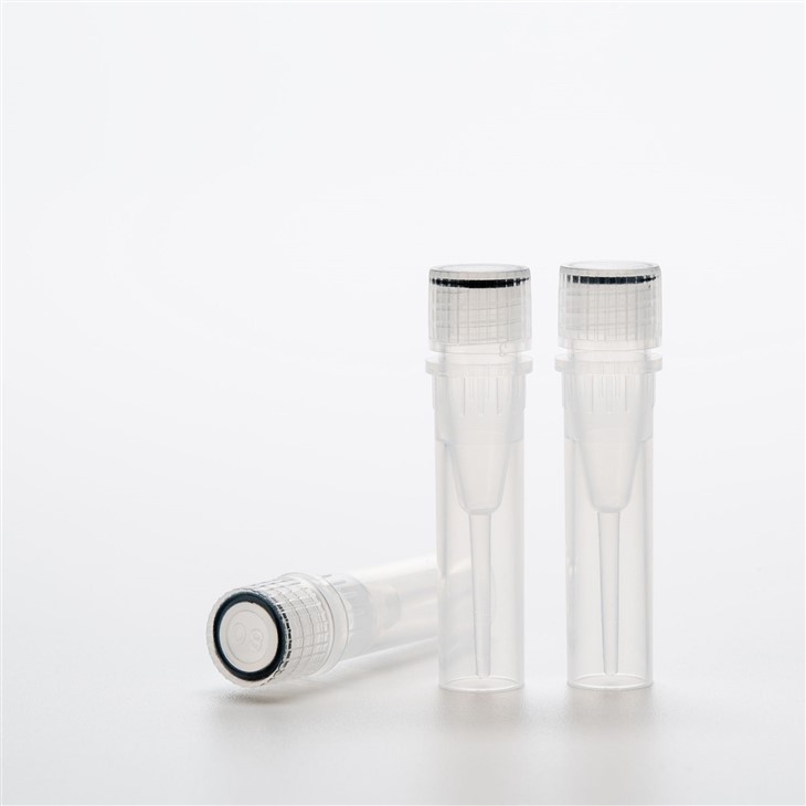 0.5ml 1.5ml 2.0ml External Thread Sterile RNAse & DNAse Free Cryovials